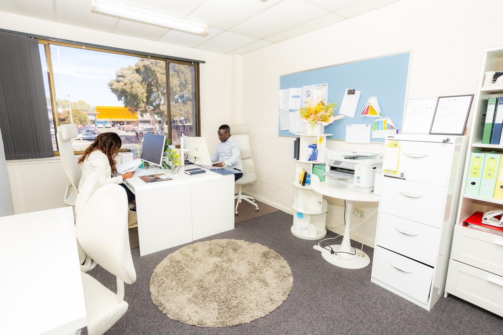 Inside the Destiny Community Services office