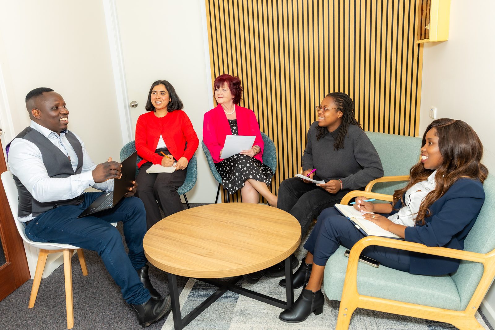 Destiny Community Services team meeting